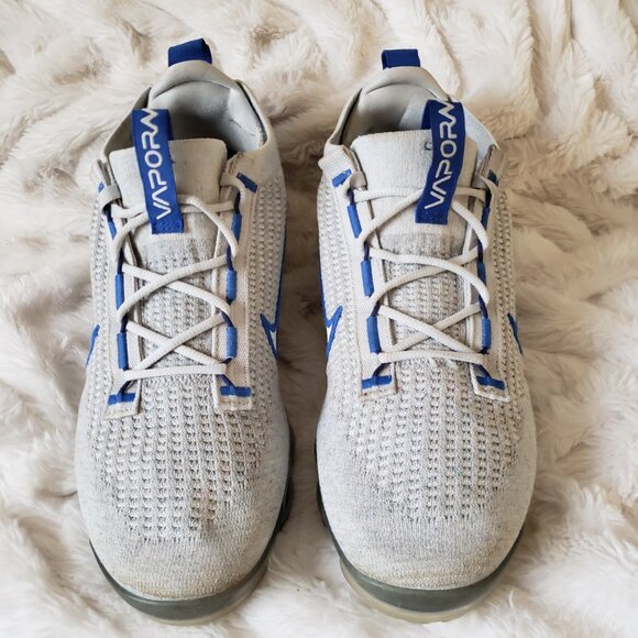 Nike Air Vapormax 2021 Flyknit Bold Blue DH4085-002 Men's Size US 10 / EU 44 - Picture 5 of 14